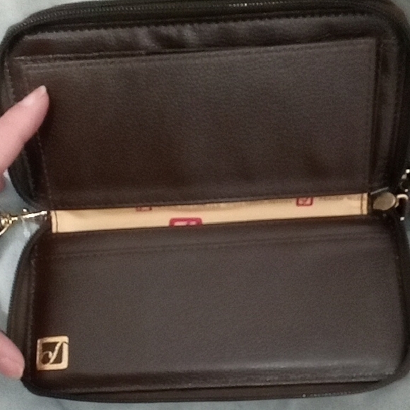 Stone Mountain Brown Leather Wristlet - Picture 6 of 6